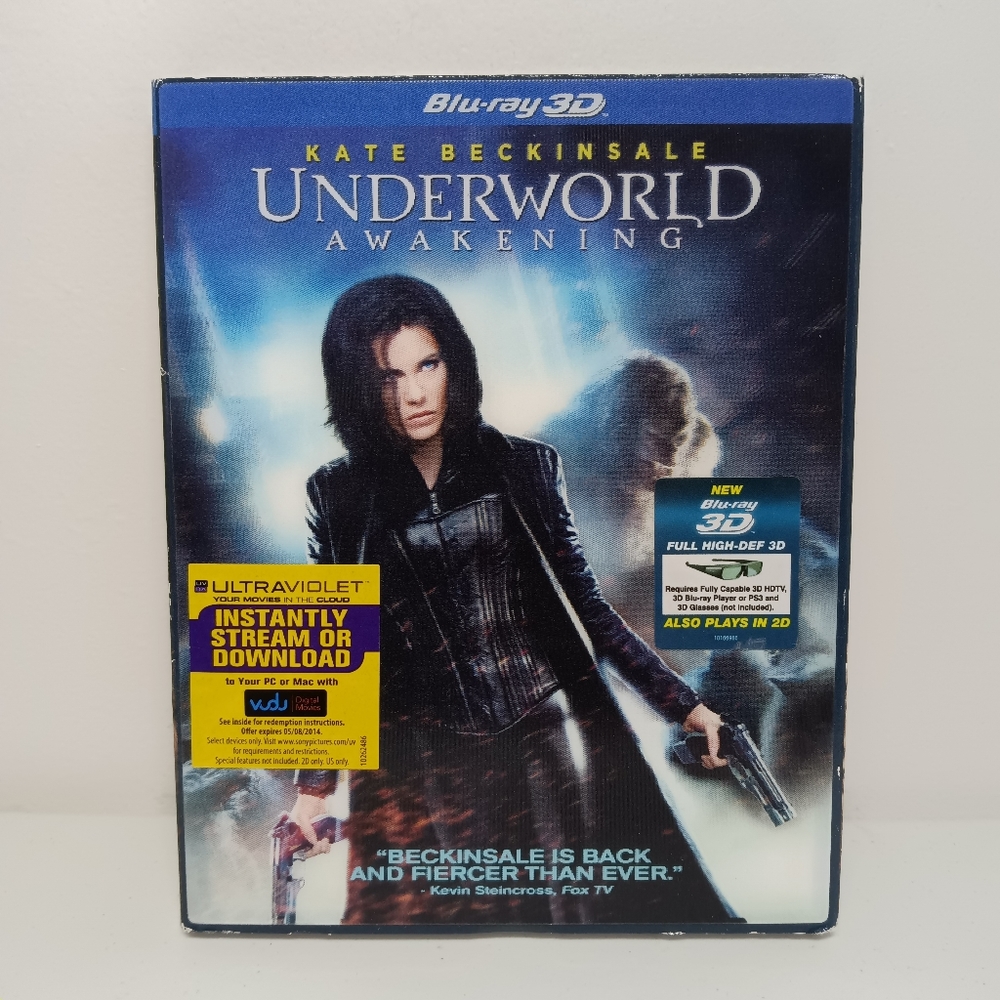 Underworld Awakening Blu ray 3D Movie
